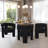 Modern Upholstered Dining Arm Chair-117045866