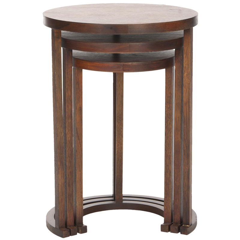 Top End Table, Brown