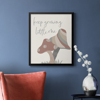 «Keep Growing», toile encadrée de qualité supérieure - prête à être accrochée