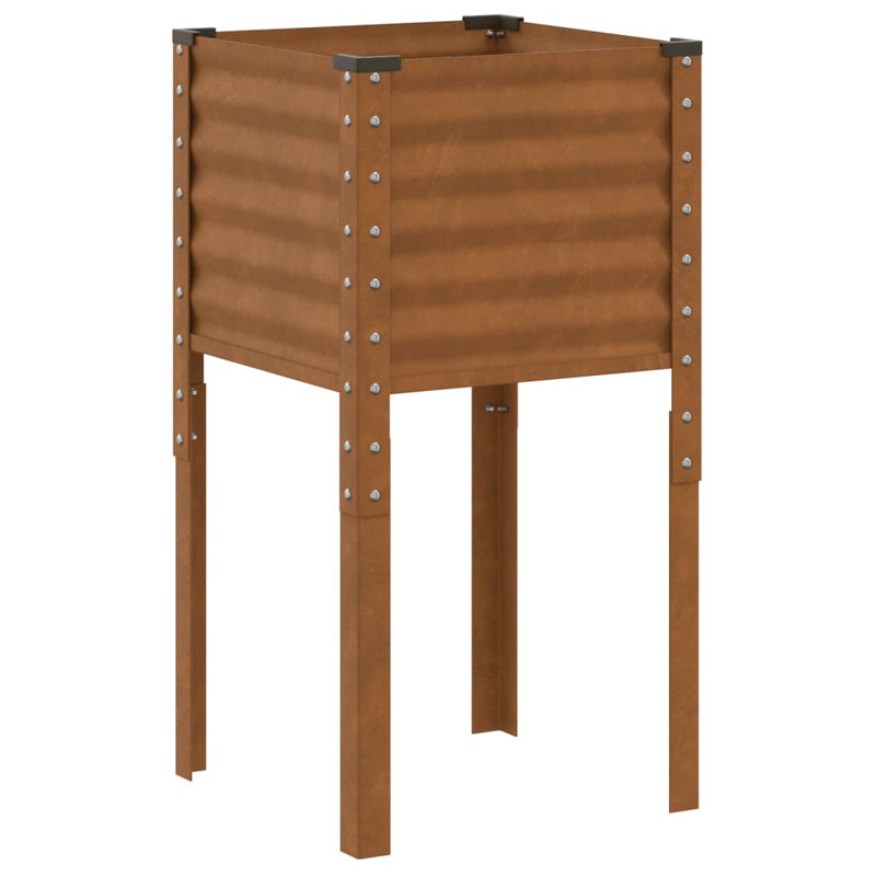 Ankoma Planter Box, 88cm H x 45cm W x 45cm D, Light Brown