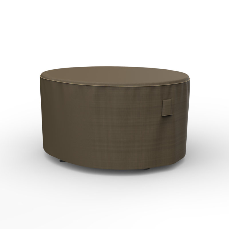 Hillside Outdoor Round Patio Table Cover, 28" H x 48" W x 48" D