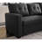 Convertible Sectional , Pull-Out Chaise, Storage Space, Twin Size Sleeper Design, Removable Back Cushions, Overnight Stays Of Guests 3 Sectional With Chaise And Storage, Dark Gray Linen Main-2010348232