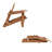 Oversize Folding Adirondack Chair With Pre - Assembled Parts - Wood Patio Chair For Porch & Beach Use-716562754