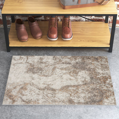 Alysia Brown/Grey/Beige Area Rug