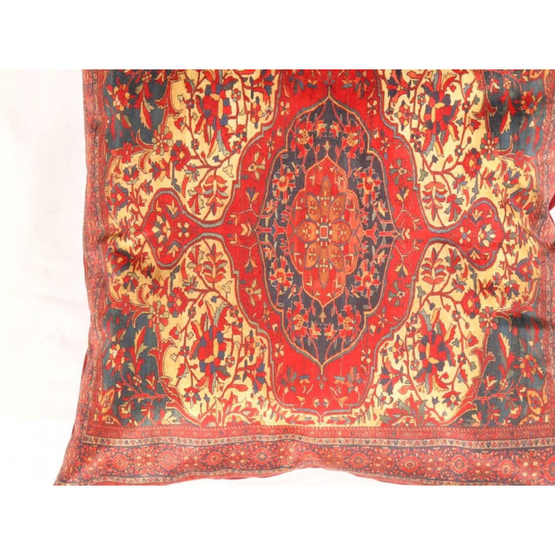 Coussin décoratif persan 16 po x 16 po