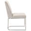 Chaise d'appoint rembourrée en velours Harriss-2012099677