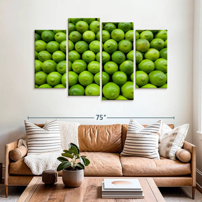 Limes empilées Yarlin, H 42 po x l 68 po