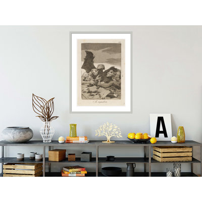Se repulen. (They spruce themselves up.) by Francisco de Goya -Framed Giclee Print