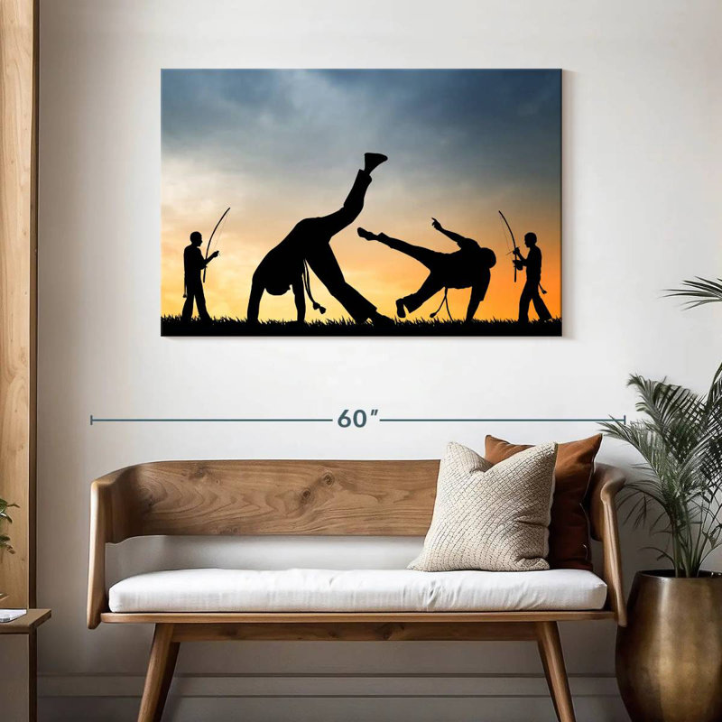 Sireci Capoeira Sunset Silhouette