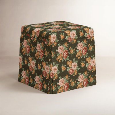 Pouf de rangement Branesha à jupe