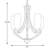 Wisten 5 - Light Steel Dimmable Chandelier-21228412