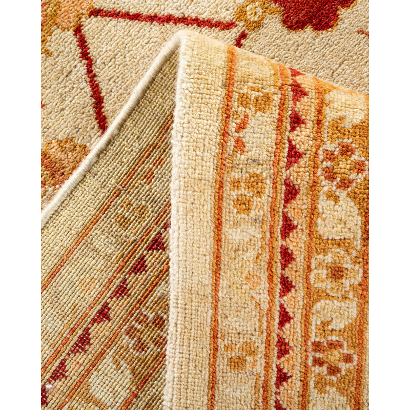 Tymek One-of-a-Kind 9' 0" X 11' 9" Hand Knotted Area Rug