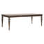 Table de salle à manger avec pieds extensibles et 6 chaises d'appoint rembourrées-237869330