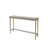Glass Console Table, With 3 Stools