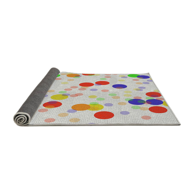 Polka Dots Indoor Rug, Square 8'