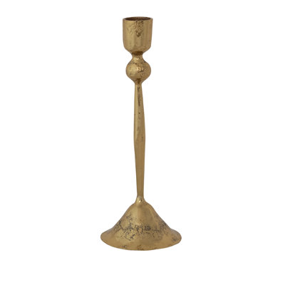 Hand-Forged Brass Iron Taper Holder