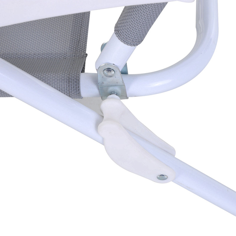 Lit de camp pliable Arlmont & Co., Gris