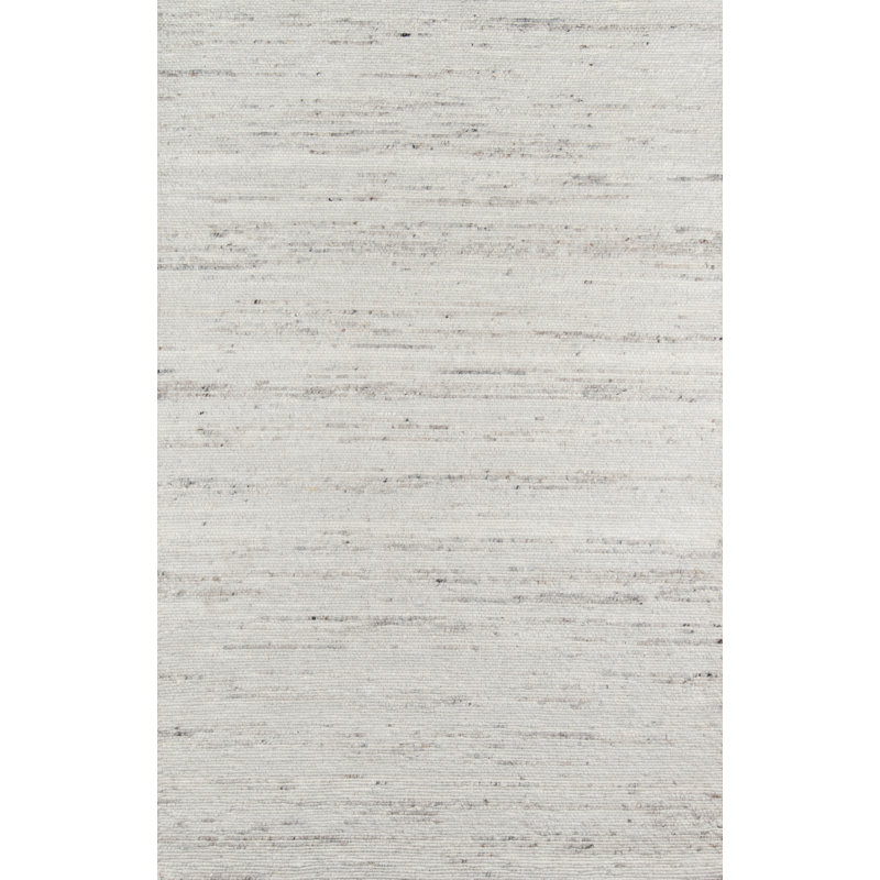 Richmond Wool Area Rug in Ivory, Rectangle 7'6" x 9'6"
