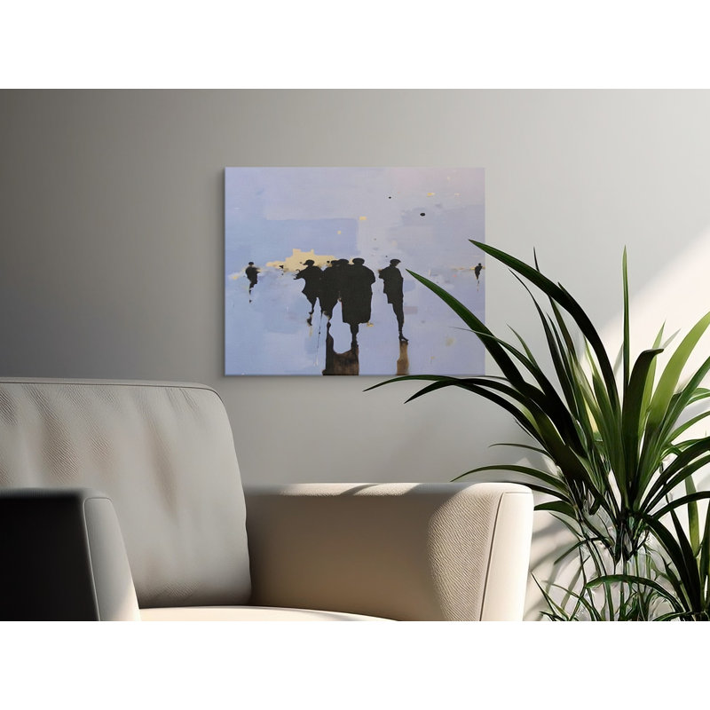 1 Piece Wrapped Canvas Wall Art Set, 20x10