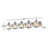 Akshay 5-Light Dimmable Steel Vanity Light with Seeded Glass-1763291733