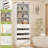 Danniele Closet System with 4 Drawer, 80" Tall Freestanding Wardrobe System-1698658265