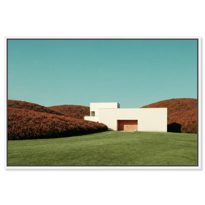 Surreal Architecture Landscape & Nature Canvas Print by Oliver Gal, Black Frame, 15 x 10