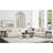 About Town Abstract Canvas Art with Gold Accents in Sleek Black Frame