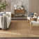 Koebe Geometric Reversible Indoor / Outdoor Area Rug in Tan
