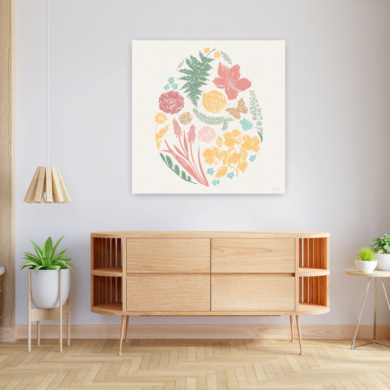 «Spring Delight X Abstract Butterfly», H 36 po x l 36 po