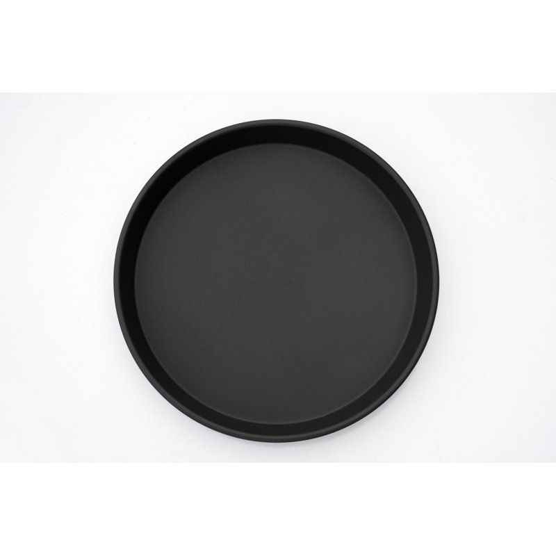 12-Inch Dark Aluminum Deep Dish Pizza Pan with Tuff-Kote Finish
