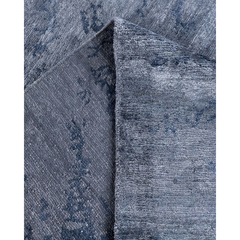 Overdyed One-of-a-Kind 9' 1" X 12' 3" Hand Knotted Area Rug
