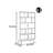 Solid wood style bookcase