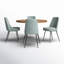 Moeller 4 - Person Four Leg Dining Set-79208326