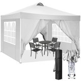 10 Ft. W x 10 Ft. D Steel Pop-up Canopy
