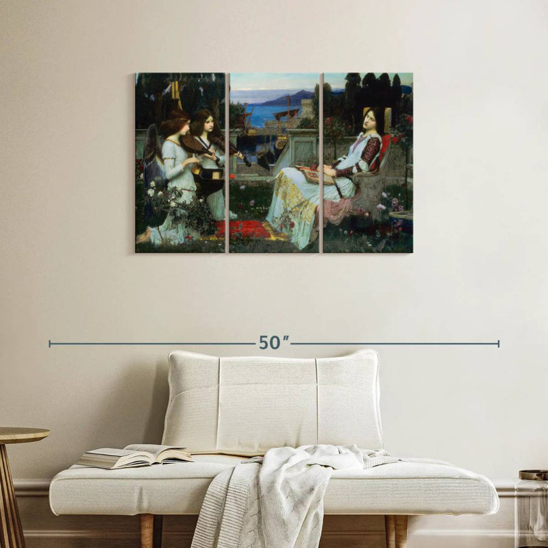 Adella Saint Cecilia, 24" H x 38" W