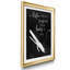 Perfect Hair - Reproduction d'art textuel sur papier encadré-686551473-686551475