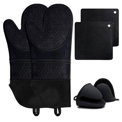 Shuying Lanxi Cotton Oven Mitt Set