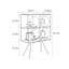 Multifunctional Art Acrylic Bookcase-1993878177