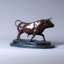 Sculpture de bison