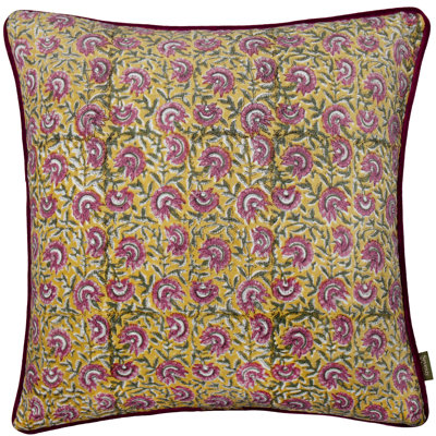 Chedworth Floral Square Throw Cushion