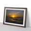 Sunset in Honolulu Hawaii - Picture Frame Painting Print-55613755-55613760