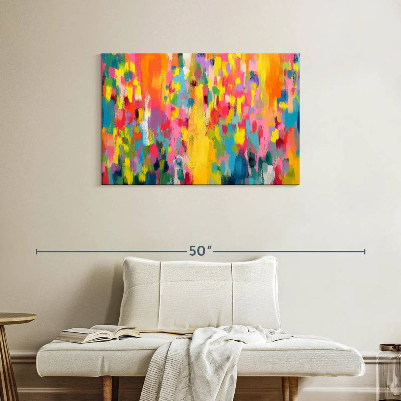 Avery Abstract Vibrant Mix I, H 24 po x l 36 po