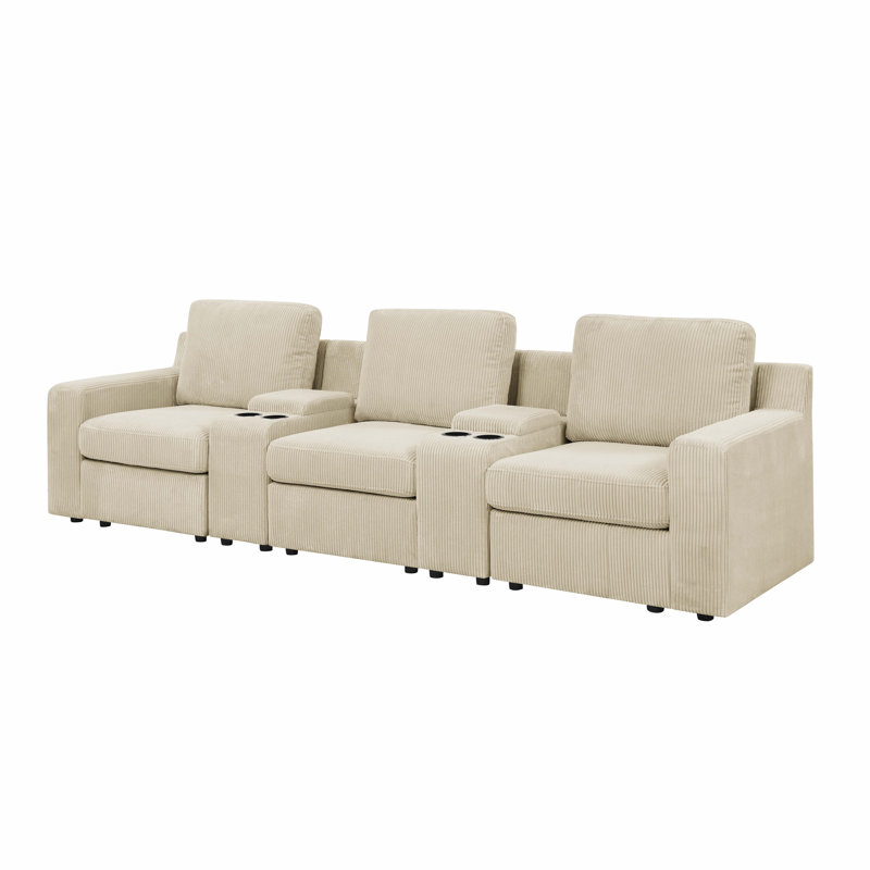 Canapé Lingmell, Beige