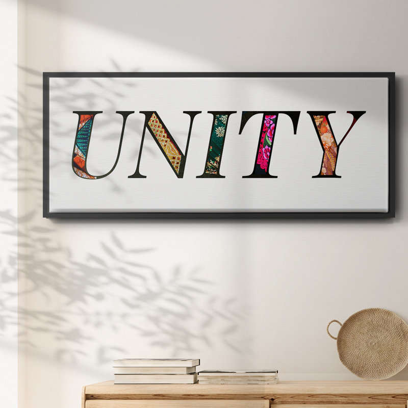 Unity - toile encadrée, H 20 po x l 50 po