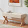 Mykyla Polyester Upholstered Bench