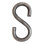 Brass Standard S Hook