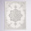 Tapis abstrait ivoire / noir Longe