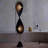 Black Metals + Fabri Free form Floor Lamps