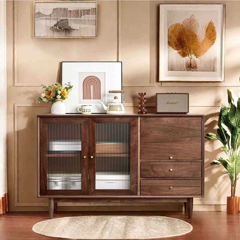 Buffet Simplicity avec portes en verre