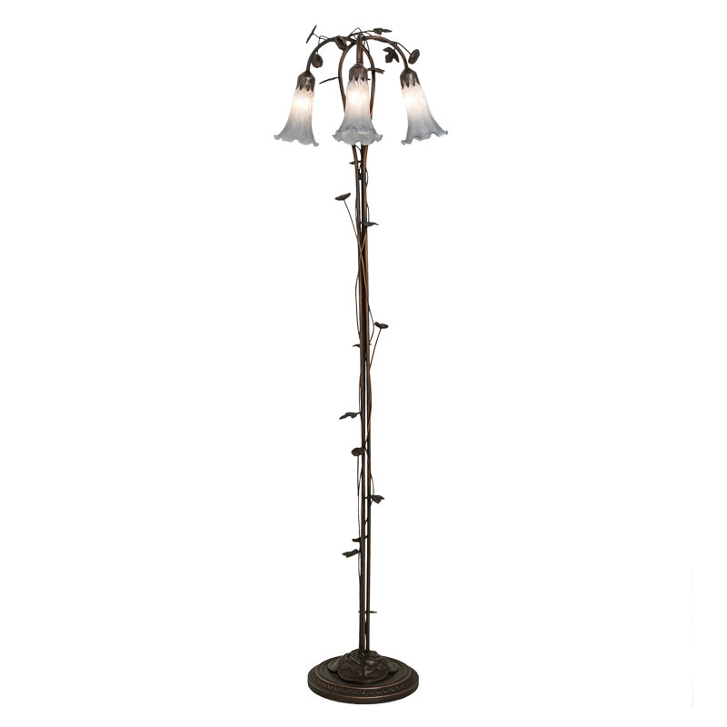 Pond Lily Tree Floor Lamp